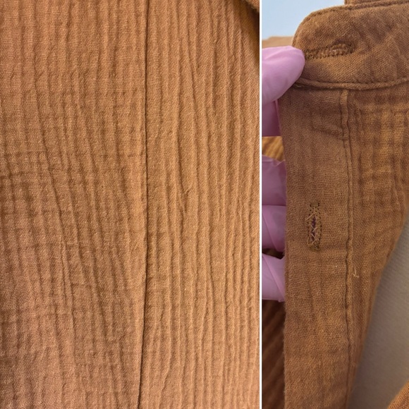 Pink Diamond (Australia) Cotton Tiered Babydoll Tunic Dress, Balloon Sleeves, 4 - Picture 8 of 10